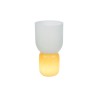 Bomboniera Matrimonio Lampada Vetro Vaso Bianco Con Box Rose