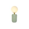 Bomboniera Matrimonio Lampada Vetro Verde Con Box Rose