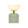 Bomboniera Matrimonio Lampada Vetro Verde Con Box Rose