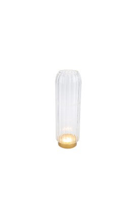 Bomboniera Matrimonio Vaso Led Trasparente Con Box