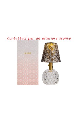 Bomboniera Matrimonio Lampada Fumè Eclisse Touch Led/Usb Con Color Box