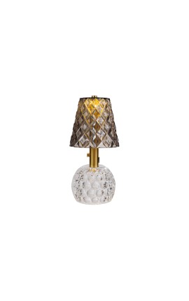 Bomboniera Matrimonio Lampada Fumè Eclisse Touch Led/Usb Con Color Box