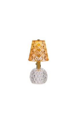 Bomboniera Matrimonio Lampada Ambra Eclisse Touch Led/Usb Con Color Box