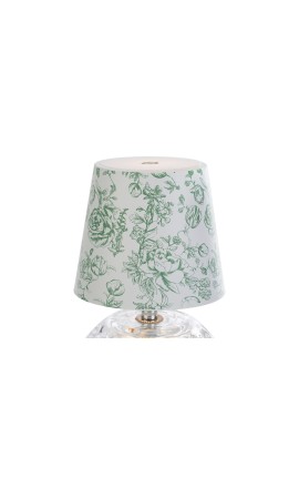 Bomboniera Matrimonio Lampada Touch Da Tavolo Fiori Verdi Con Color Box