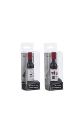 Bomboniera Matrimonio  Apribottiglie Calamita Bottiglia 2 Assortiti  Con Box Trasparente