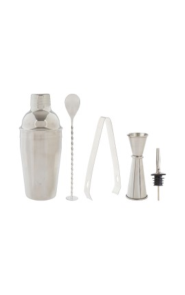 Bomboniera Matrimonio Set 5 Pz Accessori Cocktail Sorsi D'Amore Con Box