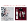 Bomboniera Matrimonio Set 4 Pz Accessori Vino Sorsi D'Amore Con Box