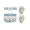 Bomboniera Matrimonio Set 2 Mug Aria Di Provenza  Porcellana Con Box