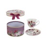 Bomboniera Matrimonio Tazza da Tè Bouquet di charme Porcellana Con Box