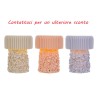 Bomboniera Battesimo Compleanno Lampada Led Fiori 3 Colori Assortiti Con Shopper