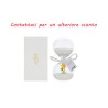 Bomboniera Comunione Clessidra Vetro Comunione Calice h.10 Cm Con Astuccio