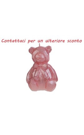 Bomboniera Battesimo Compleanno Candela Orsetto