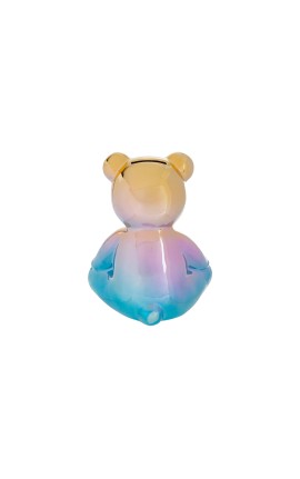 Bomboniera Battesimo Compleanno Salvadanaio Orsetto Porcellana Multicolore Con Shopper