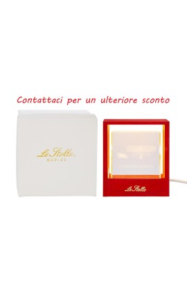 Bomboniera Laurea Lampada Cubo Vetro Laurea Led Ad Maiora Semper  Con Box