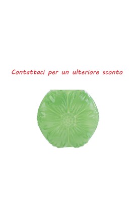 Bomboniera Matrimonio Vaso Vetro Fiore Verde Con Shopper