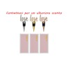 Bomboniera Matrimonio Tappo Love Metallo 3 Assortiti con Astuccio