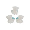 Bomboniera Battesimo Compleanno Nascita Orsetto Led Celeste 3 Assortiti con Shopper