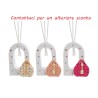 Bomboniera Compleanno Profumatore Diffusore Borsetta 3 Colori Assortiti Con Box
