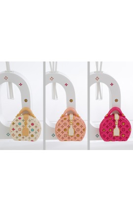 Bomboniera Compleanno Profumatore Diffusore Borsetta 3 Colori Assortiti Con Box