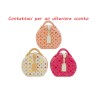Bomboniera Compleanno Borsa Borsetta Led 3 Colori Assortiti