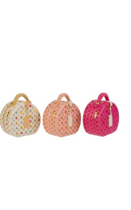 Bomboniera Compleanno Borsa Borsetta Led 3 Colori Assortiti