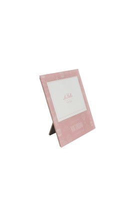 Bomboniera Battesimo Compleanno Nascita Portafoto Vetro Rosa Decoro Mongolfiera Con Shopper