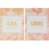 Bomboniera Matrimonio Calamita Scritte Ceramica 4 Colori Assortiti