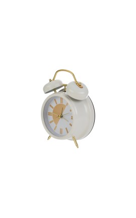 Bomboniera Matrimonio Orologio Sveglia Bianca Con Luce Con Shopper