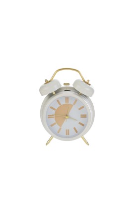 Bomboniera Matrimonio Orologio Sveglia Bianca Con Luce Con Shopper
