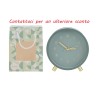 Bomboniera Matrimonio Orologio Sveglia Verde Con Luce Con Shopper