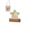 Bomboniera Battesimo Compleanno Lampada Led Stella Piccolo Principe Con Bag