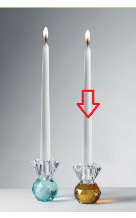 Bomboniera Matrimonio Candelabro Candeliere Cristallo Ambra Ranoldi