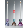 Bomboniera Matrimonio Candelabro Candeliere Cristallo Colorato Ranoldi