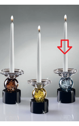 Candelabro Candeliere Cristallo Multicolore Ranoldi