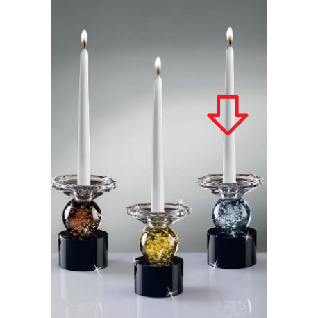 Candelabro Candeliere Cristallo Multicolore Ranoldi