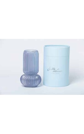 Bomboniera Matrimonio Comunione Lampada Vaso Vetro Led Con Scatola Cilindrica