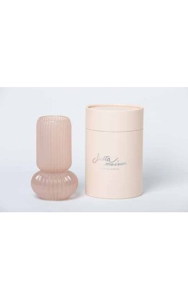 Bomboniera Matrimonio Comunione Lampada Vaso Vetro Led Con Scatola Cilindrica