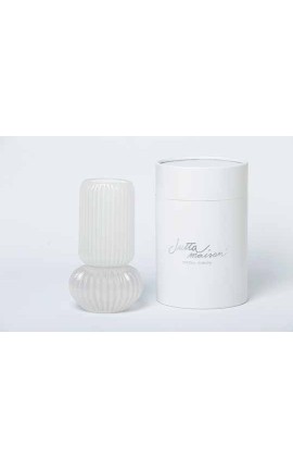 Bomboniera Matrimonio Comunione Lampada Vaso Vetro Led Con Scatola Cilindrica