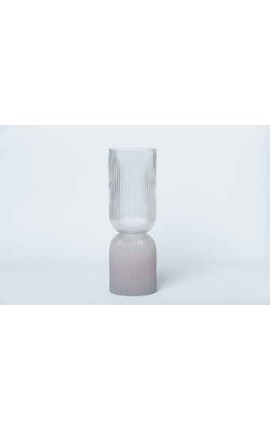 Bomboniera Matrimonio Comunione Vaso Vetro Led Portafiori Con Box Cilindrico