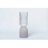 Bomboniera Matrimonio Comunione Vaso Vetro Led Portafiori Con Box Cilindrico