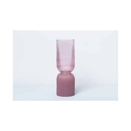 Bomboniera Matrimonio Comunione Vaso Vetro Led Portafiori Con Box Cilindrico