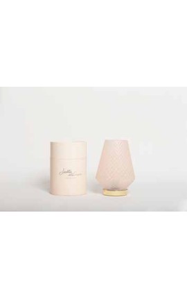 Bomboniera Matrimonio Comunione Lampada Led Vetro Con Box Cilindrica