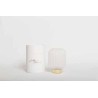 Bomboniera Matrimonio Comunione Lampada Led Vetro  Con Box Cilindrica