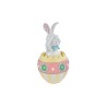 Coniglio Uovo Di Pasqua Resina Led 28x28xh.48CM