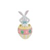 Coniglio Uovo Di Pasqua Resina Led 28x28xh.48CM
