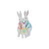 Conigli Pasqua Resina 22×17,5xh.35,5CM