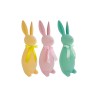 Coniglio Plastica Floccato 3 Colori Assortiti 21x23xh.69 CM