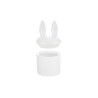 Bomboniera Battesimo Compleanno Scatola Coniglietto Ceramica Pasqua Bianco