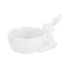 Bomboniera Battesimo Compleanno Coniglietto Ceramica Pasqua Bianco