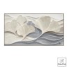 QUADRO CON CORNICE ONDE DI GINKGO CM. 150X80 Fantin Argenti